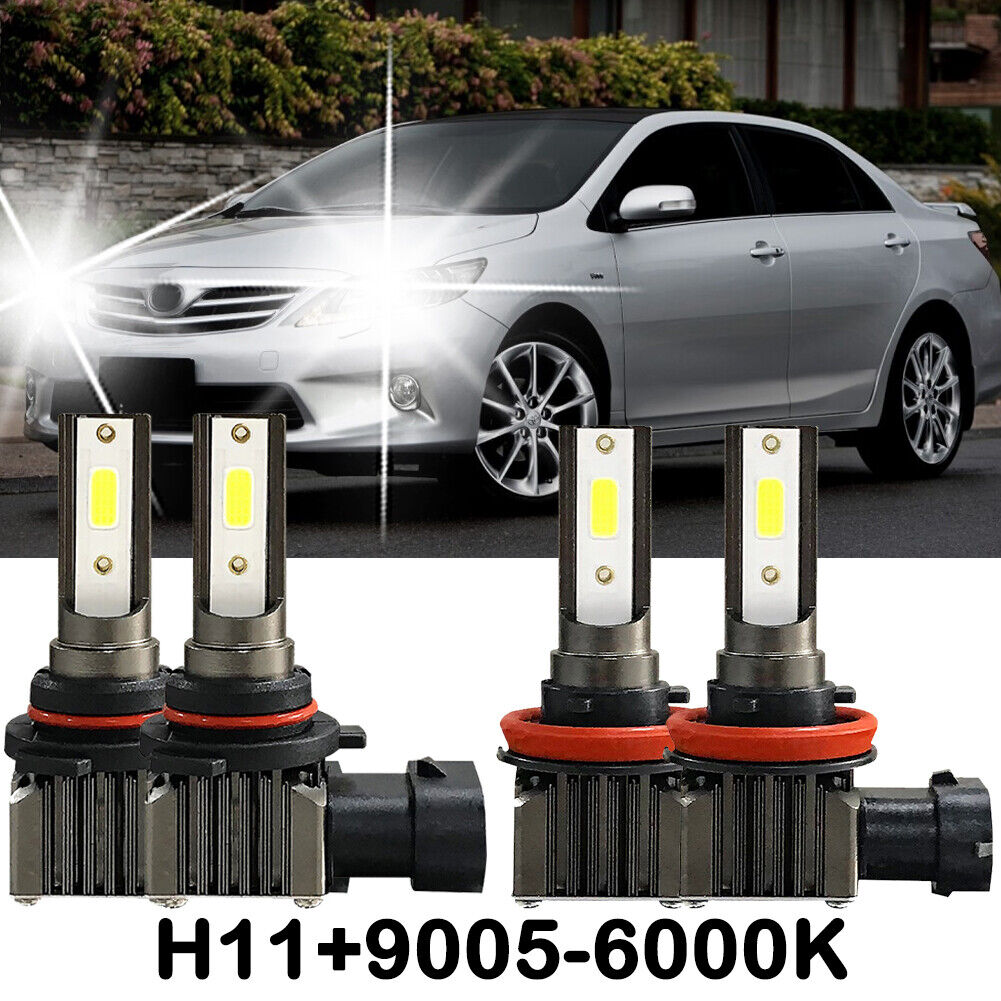 For Dodge Ram 1500 2500 3500 200919 6500K Hi Power H11 9005 LED