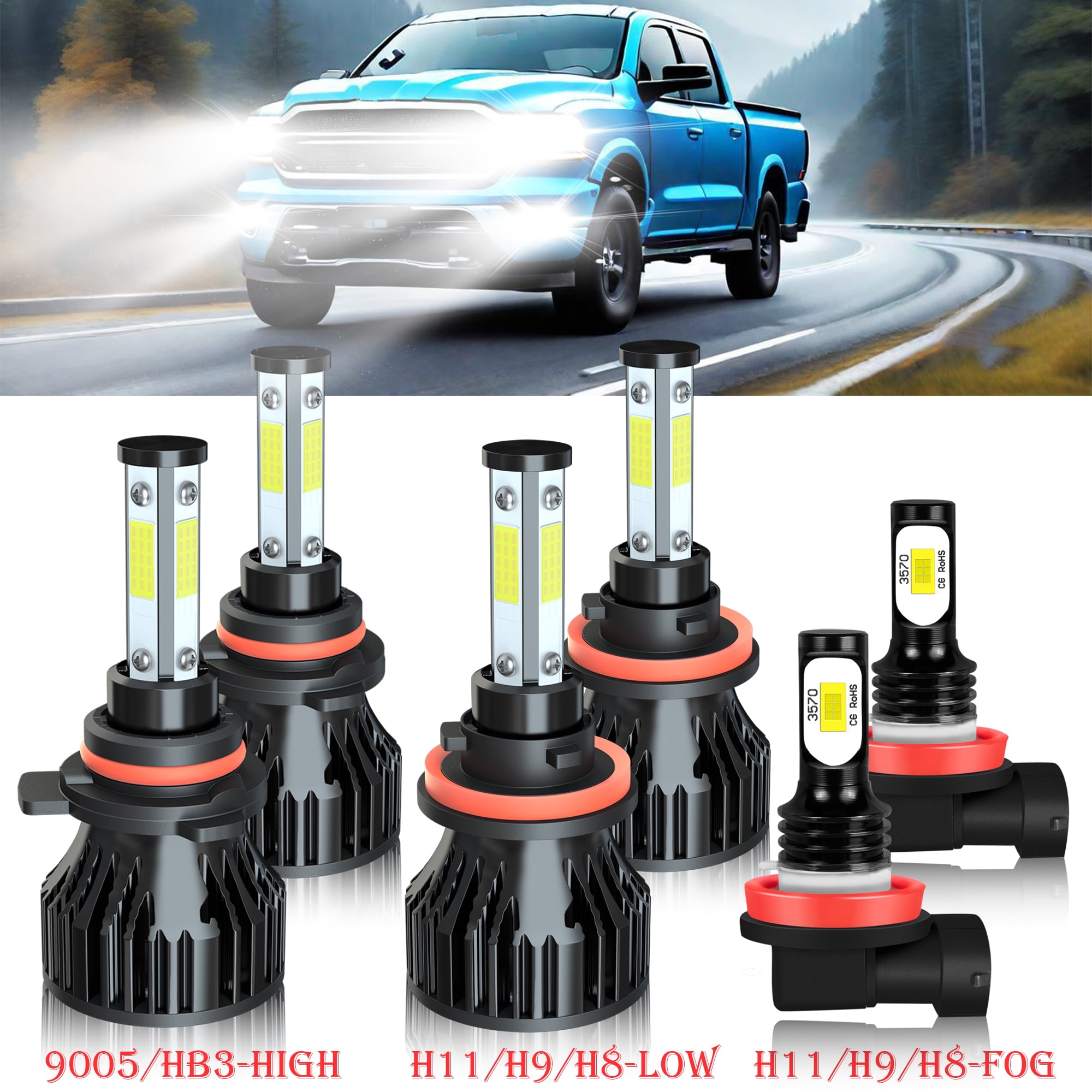 Aazon.co: SHENKENUO Fit For DODGE RA 1500 2500 3500 Without