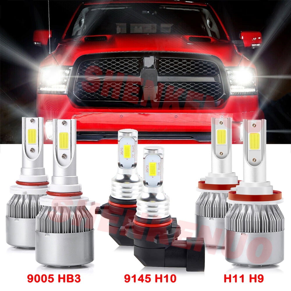2012 Ram 2500 Headlight Bulb Size