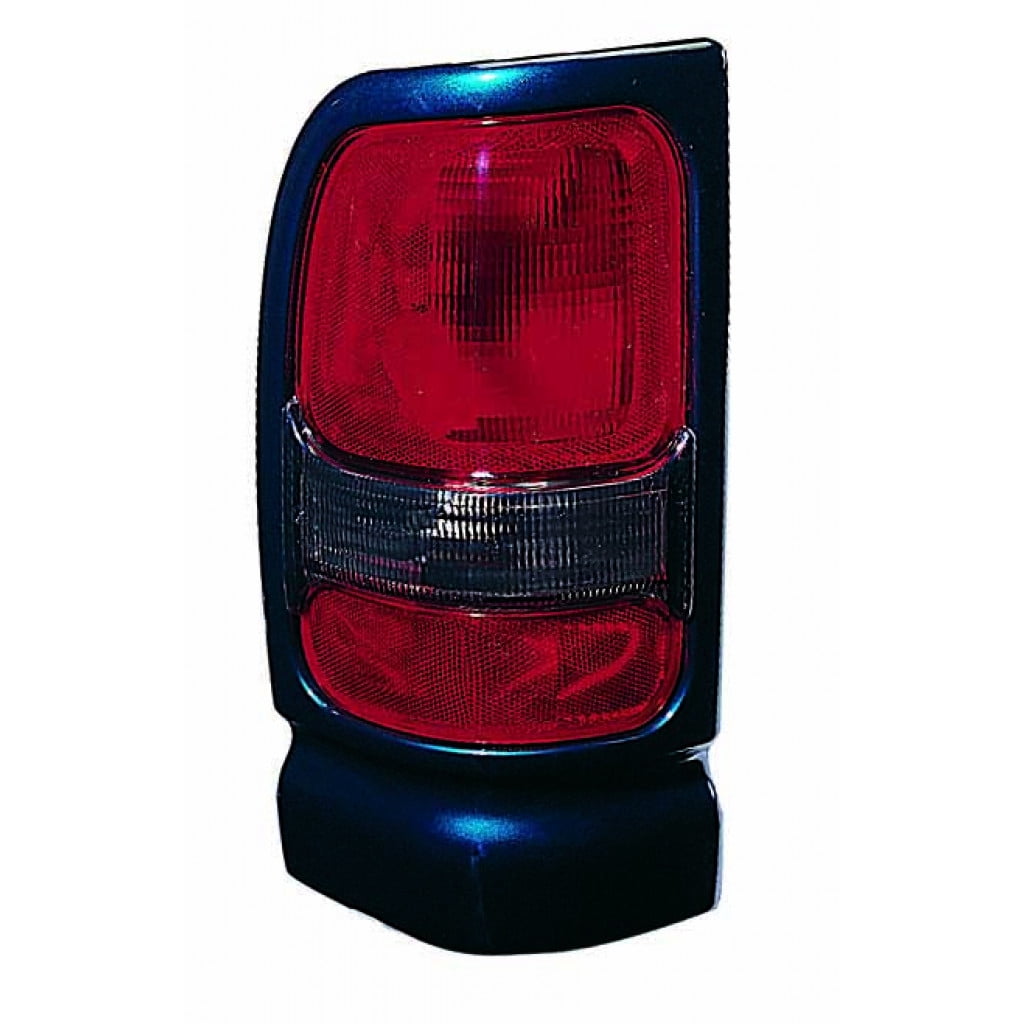 Fit 1994-2002 Dodge Ram 1500 2500 3500 Truck Red Clear Tail Lights