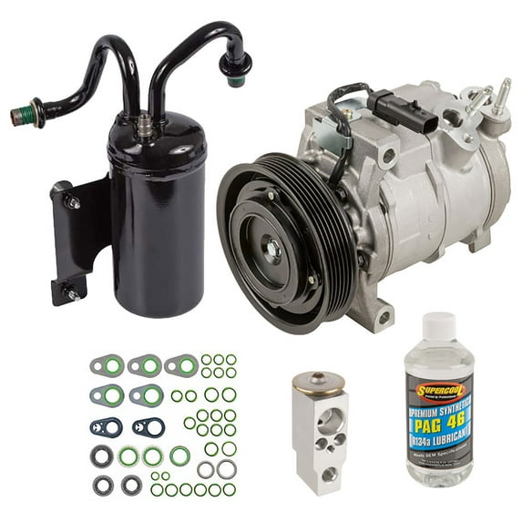 For Dodge Ram 2500 5.7L & Ram 3500 2009 OEM AC Compressor w/ A/C Repair Kit - BuyAutoParts