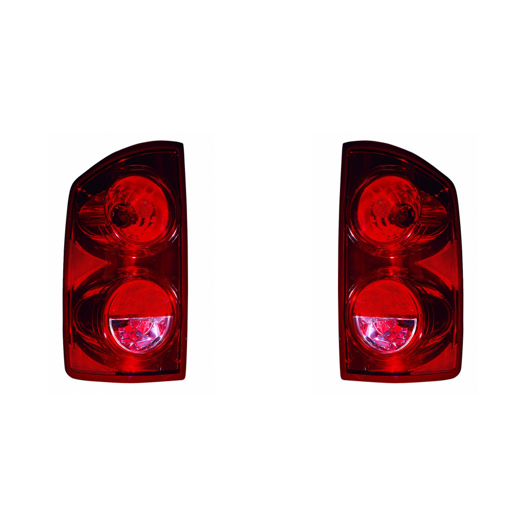 Dodge Ram Tail Lights Pair Of Tail Lights For 1994-2002 Dodge Ram 1500/2500/ 3500 - Direct Replacement Set Tail Lights For Dodge Ram 3500 - Foto 8