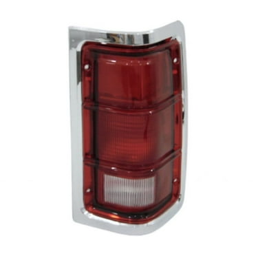 For Dodge Ram/Charger/Pick Up from 2012-1-87 to 93 Tail Light Assembly Unit Passenger Side Chrome Chrome BORDER | CH2809103 | 55054794