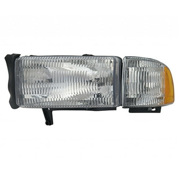 For Dodge Ram Headlight Assembly 1994-2001 Driver Side CAPA Certified CH2502101 | 55076749AO