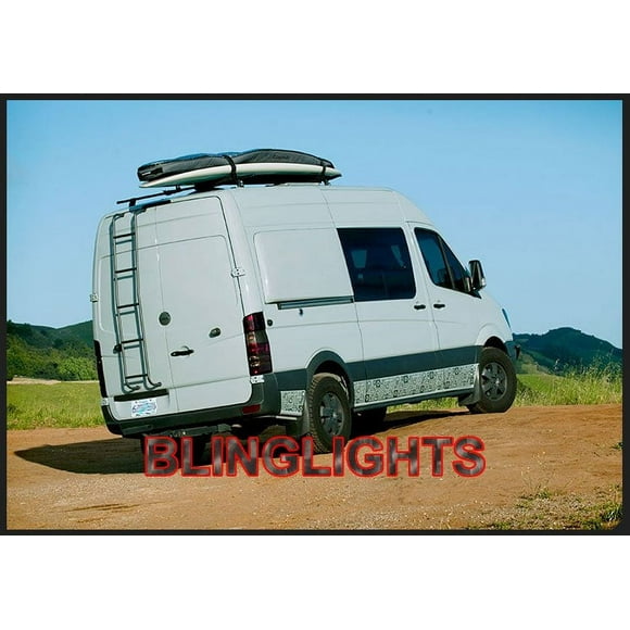 For Dodge Sprinter Tinted Smoked Taillamp Taillight Overlays Film Protection