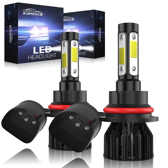 For Dodge Stratus 1995-2006 9007 HB5 LED Headlight 2x Bulbs High/Low Beam Conversion, Plug & Play