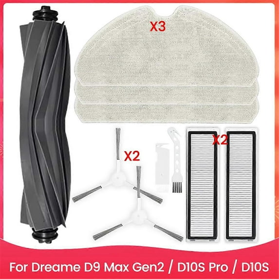 For Dreame D9 Max Gen2 / D10S Pro / D10S Robot Vacuum Cleaner Parts