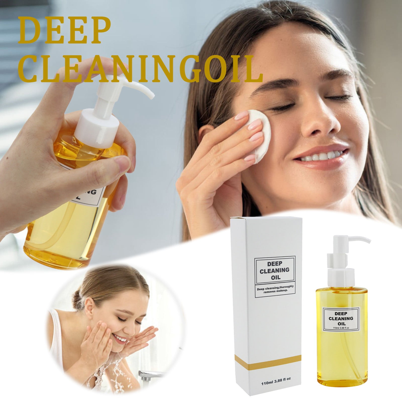For Dry Sensitive Skin All Skin Types Clear And Tender Skin Cleansing Oil For Refreshing And Non