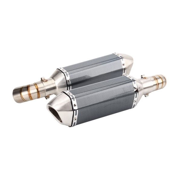For Ducati Monster 1100 / 1100S 2009 2010 Modified Escape Motorcycle Exhaust Muffler Link Pipe 51MM Slip-on Tube System