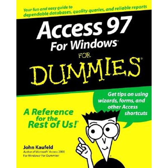 Pre-Owned Access 97 for Windows for Dummies (Paperback) 0764500481 9780764500480