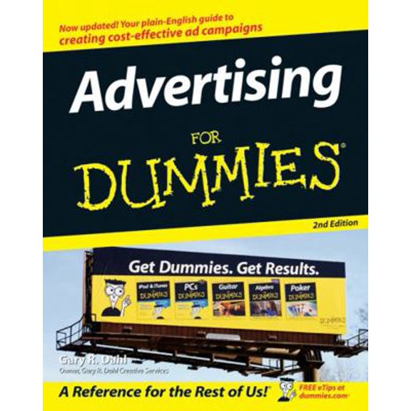 Pre-Owned Advertising for Dummies (Paperback) 0470045833 9780470045831