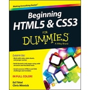 For Dummies Beginning HTML5 and CSS3 for Dummies, Paperback