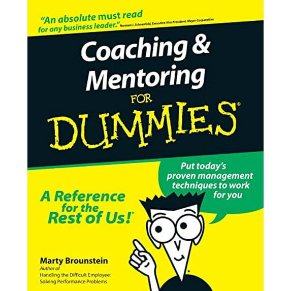 Pre-Owned Coaching and Mentoring for Dummies (Paperback) 0764552236 9780764552236