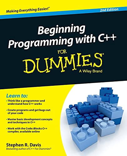 Pre-Owned Beginning Programming with C++ for Dummies (Paperback ...