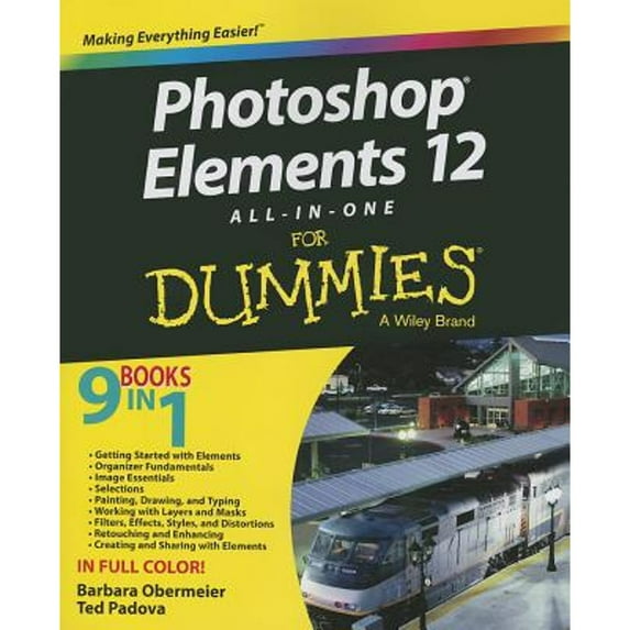 Pre-Owned Photoshop Elements 12 All-In-One for Dummies (Paperback) 1118743970 9781118743973