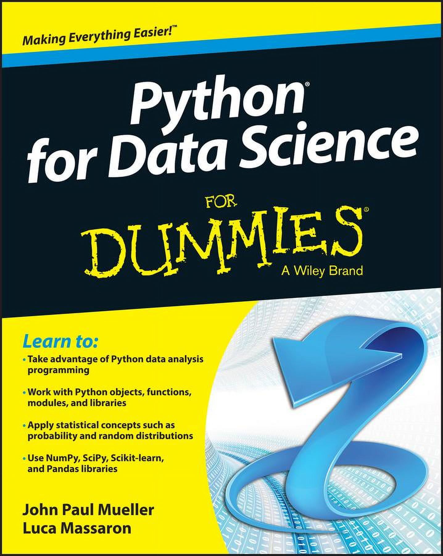 For Dummies (Computers): Python for Data Science for Dummies (Paperback ...