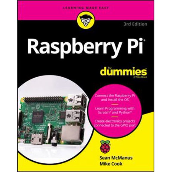 Pre-Owned Raspberry Pi for Dummies (Paperback) 1119412005 9781119412007