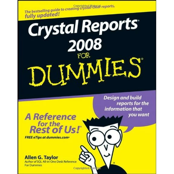 Pre-Owned Crystal Reports 2008 for Dummies (Paperback) 0470290773 9780470290774