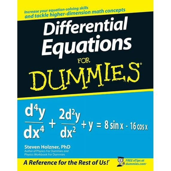 For Dummies Differential Equations for Dummies, (Paperback)
