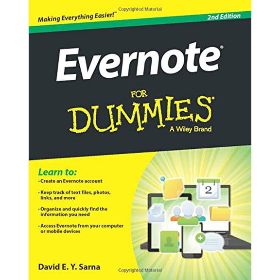 Pre-Owned Evernote for Dummies (Paperback) 1118855949 9781118855942