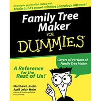 Pre-Owned Family Tree Maker for Dummies (Paperback) 0764506617 9780764506611