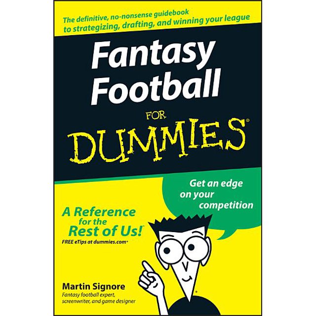 For Dummies Fantasy Football for Dummies (Other)