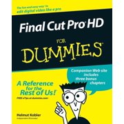 For Dummies Final Cut Pro HD for Dummies, Paperback