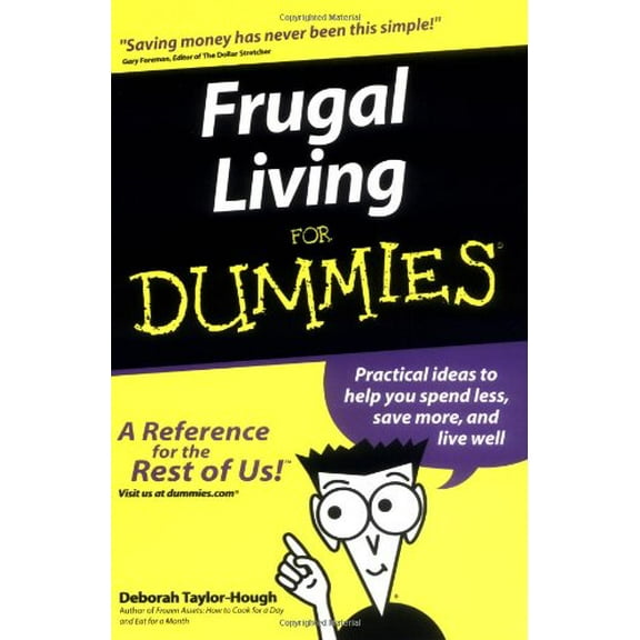 Pre-Owned Frugal Living For Dummies (Paperback) 0764554034 9780764554032