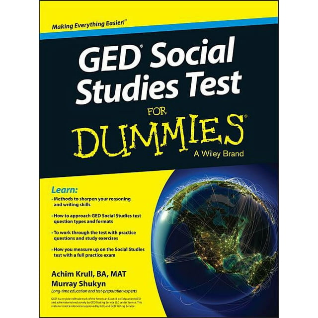 For Dummies: GED Social Studies for Dummies (Paperback)