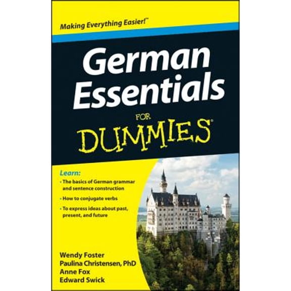 Pre-Owned German Essentials For Dummies (Paperback) 111818422X 9781118184226