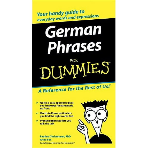 For Dummies German Phrases for Dummies, (Paperback)