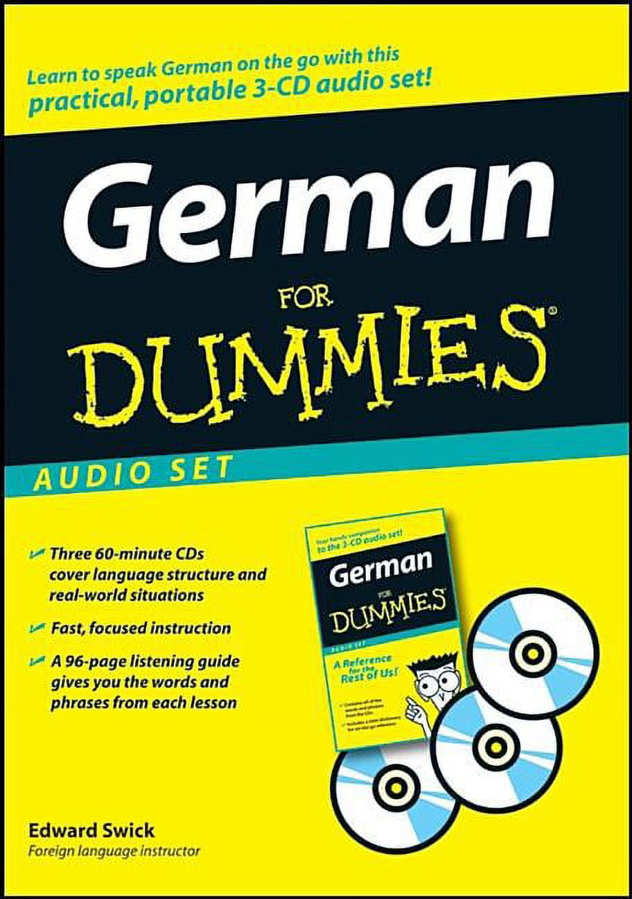 EDWARD SWICK For Dummies German for Dummies Audio Set, (Audiobook)
