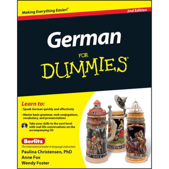Pre-Owned German for Dummies [With CD (Audio)] (Paperback) 0470901012 9780470901014
