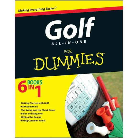 Pre-Owned Golf All-In-One for Dummies (Paperback) 111811504X 9781118115046