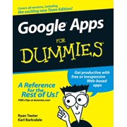 RYAN TEETER; KARL BARKSDALE For Dummies: Google Apps for Dummies (Paperback)