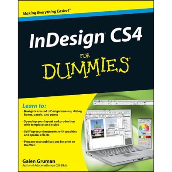 Pre-Owned Indesign Cs4 for Dummies (Paperback) 047038848X 9780470388488
