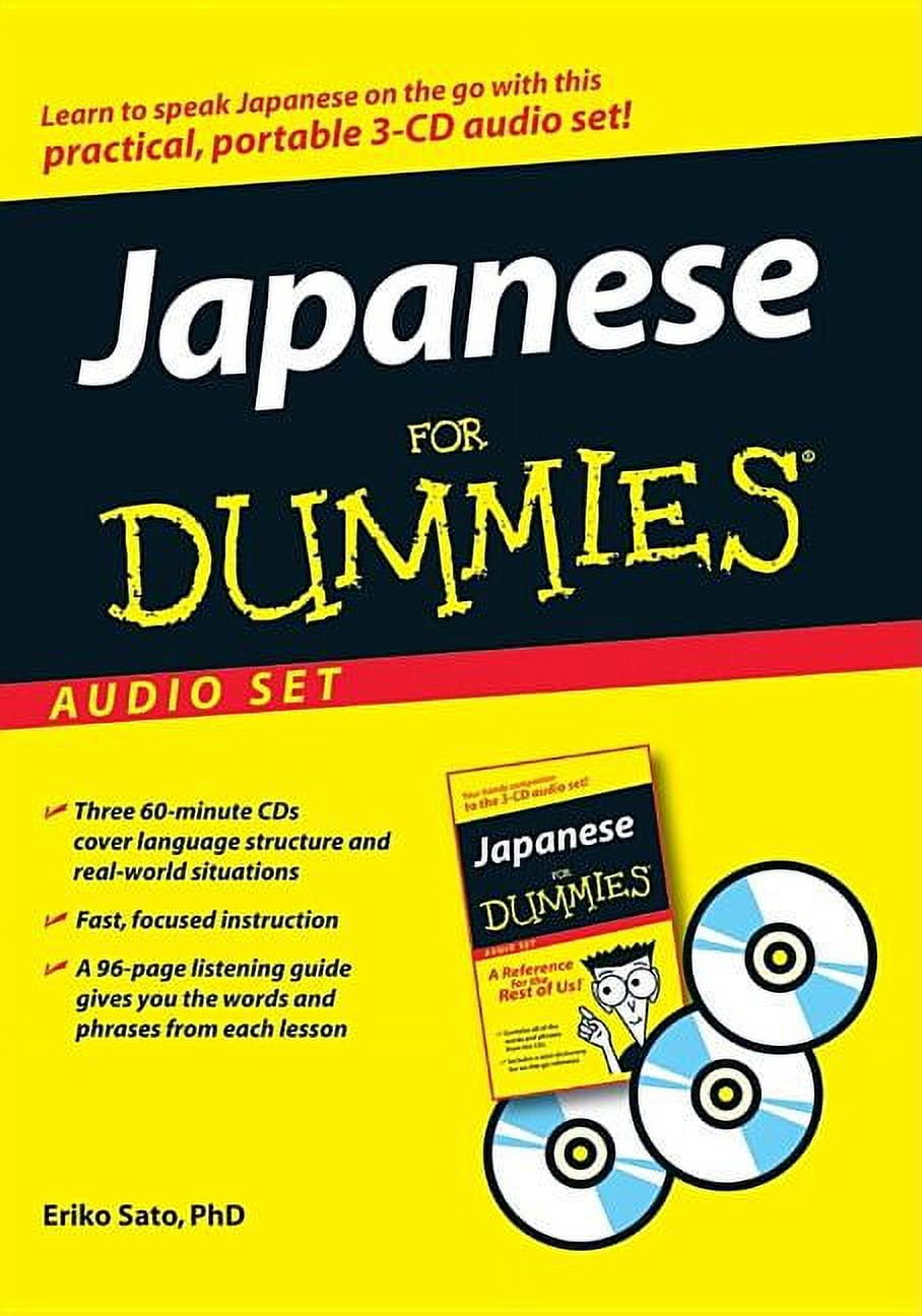 ERIKO SATO For Dummies Japanese for Dummies Audio Set, (Audiobook)