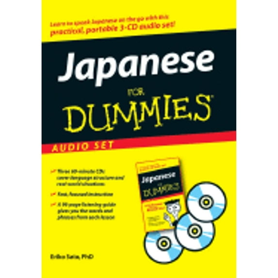 Pre-Owned Japanese for Dummies Audio Set (Unknown) 0470178132 9780470178133