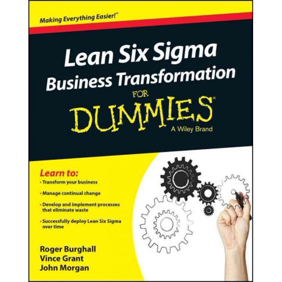 Pre-Owned Lean Six SIGMA Business Transformation for Dummies (Paperback) 1118844866 9781118844861