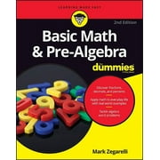 MARK ZEGARELLI For Dummies (Lifestyle) Basic Math & Pre-Algebra for Dummies, (Paperback)