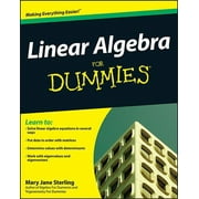 MARY JANE STERLING For Dummies: Linear Algebra for Dummies (Paperback)