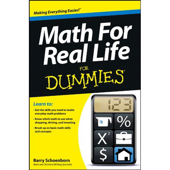 Pre-Owned Math for Real Life for Dummies (Paperback) 1118453301 9781118453308