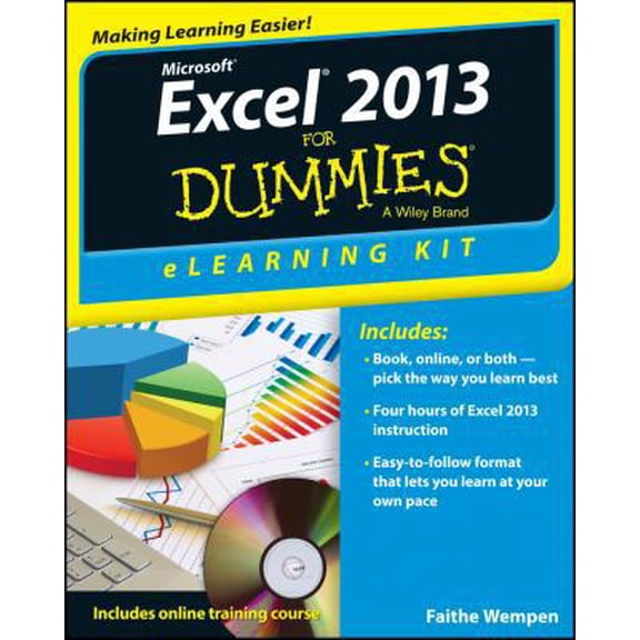 Pre-Owned Microsoft Excel 2013 for Dummies: eLearning Kit [With CDROM] (Paperback) 1118493044 9781118493045