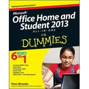 For Dummies Microsoft Office Home and Student Edition 2013 All-In-One for Dummies, Paperback
