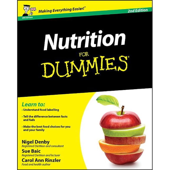 For Dummies Nutrition for Dummies, UK Edition, (Paperback)