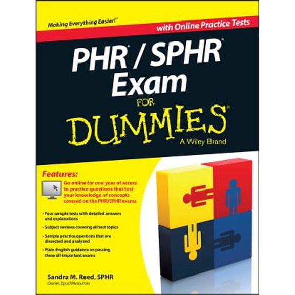 Pre-Owned PHR/SPHR Exam For Dummies (Paperback) 1118603621 9781118603628