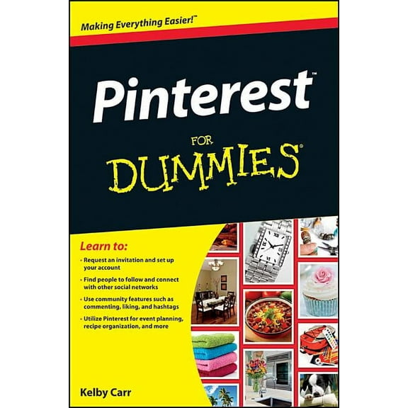 For Dummies Pinterest FD, (Paperback)