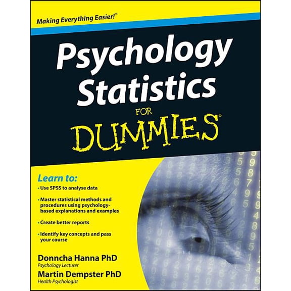 Pre-Owned For Dummies Psychology Statistics For Dummies, (Paperback)