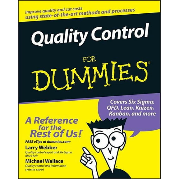 For Dummies Quality Control for Dummies, (Paperback)
