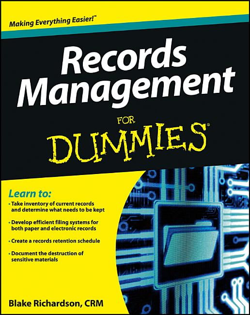 For Dummies Records Management For Dummies (Paperback)